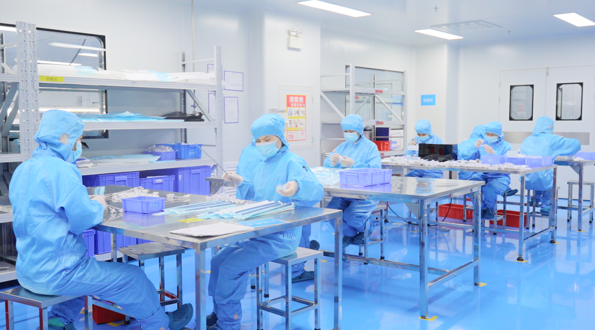 Medical component manufacturing workshop